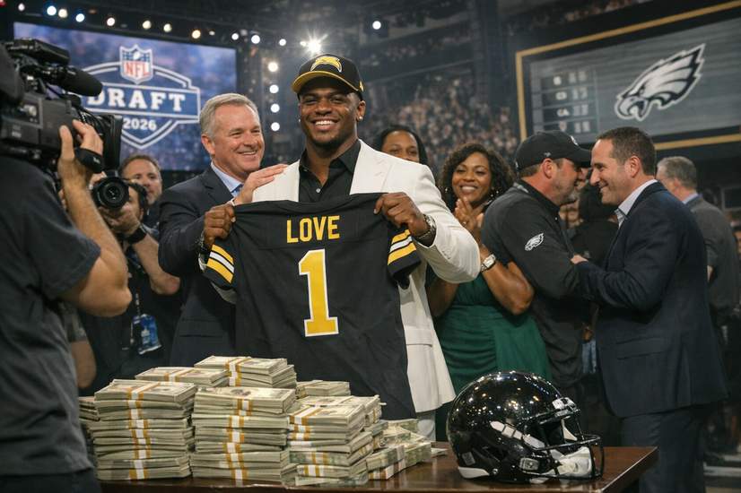 2026 NFL Draft winners and losers from Round 1: Jeremiyah Love cashes in, Rams pass on present for future