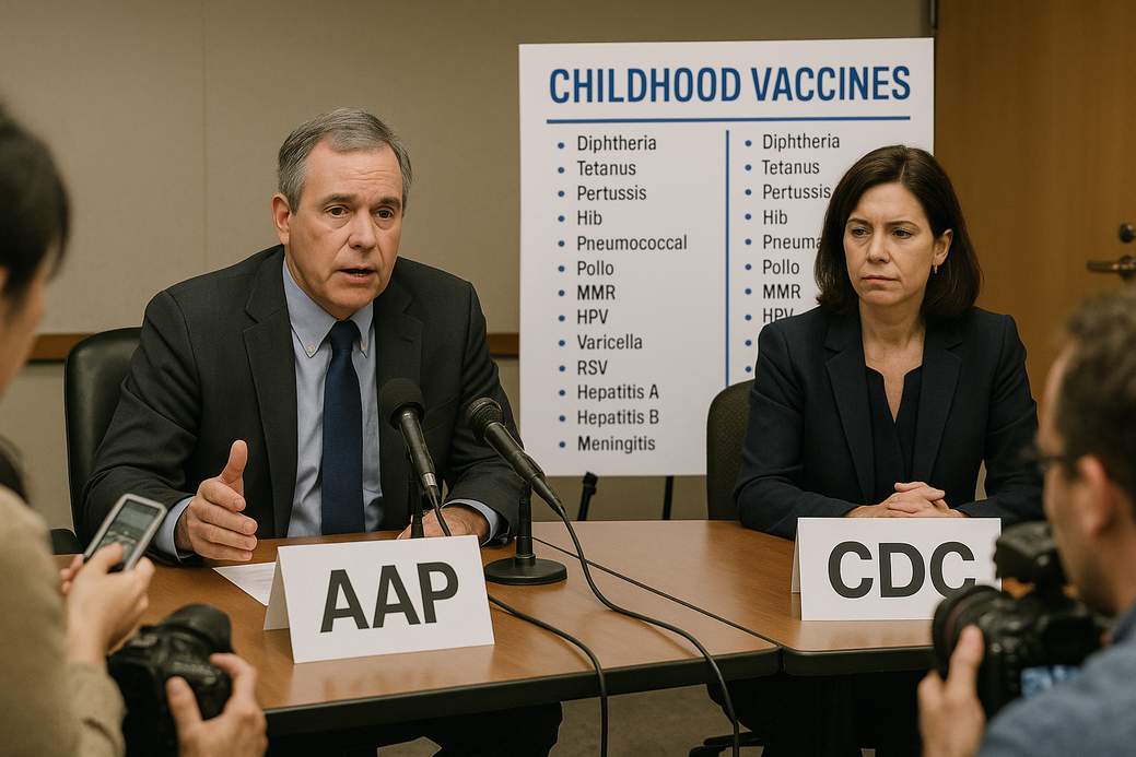 AAP and CDC Clash Over Childhood Vaccine Recommendations