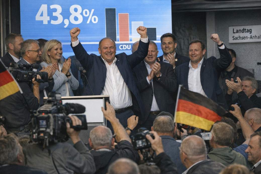 AfD surges in Saxony-Anhalt — big win, but no solo throne