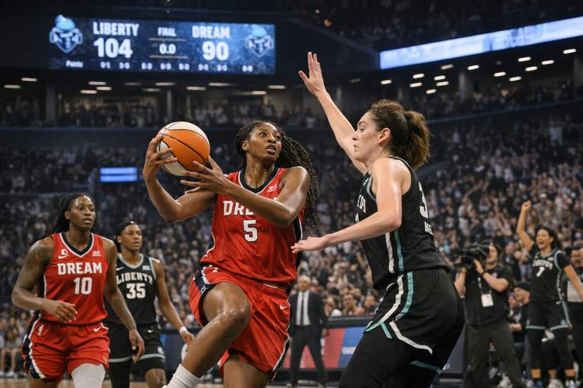 Angel Reese Drops 25, But Liberty's Hot Streak Survives — 104-90