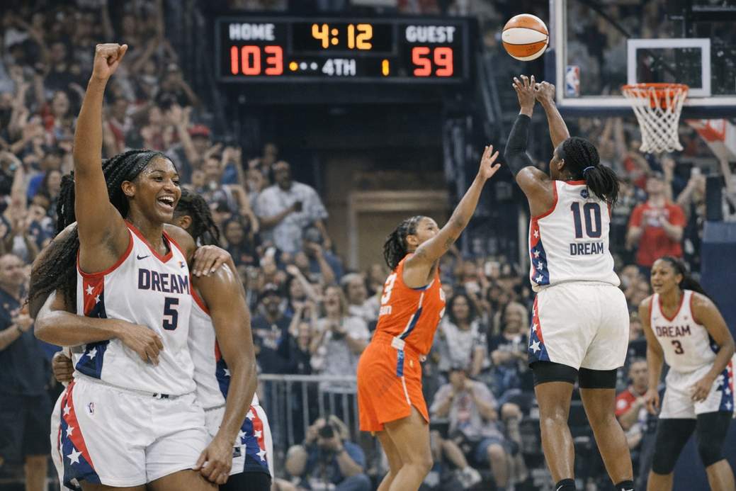 Angel Reese dominates, Rhyne Howard breaks WNBA 3-point record in Dream's 103-59 win over Suns