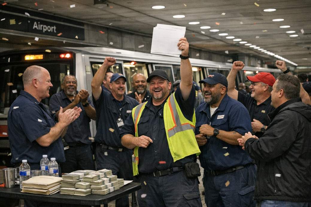 Atlanta plane‑train technicians win their first union contract