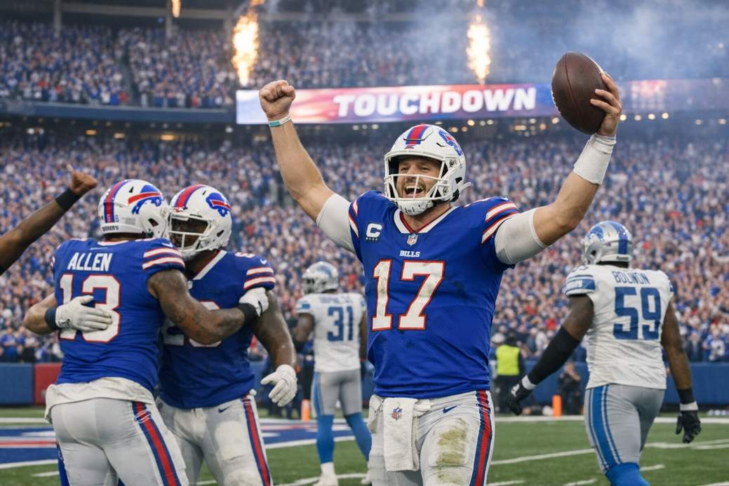 Bills vs. Lions: Josh Allen’s 5-TD Bash in Buffalo’s New Stadium