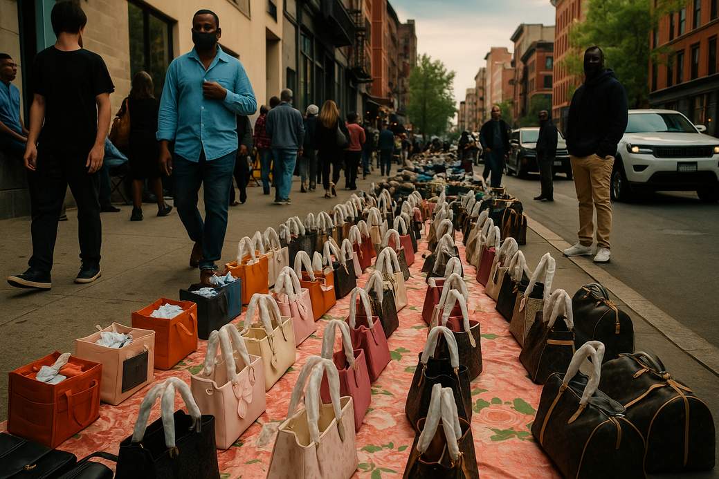 Canal Street Gets Wider Sidewalks — Making Room for People (and the Bootleg Bag Hustle)