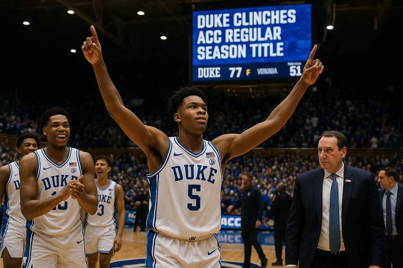 College basketball scores, winners and losers: Duke, Arizona, Florida win regular-season conference titles