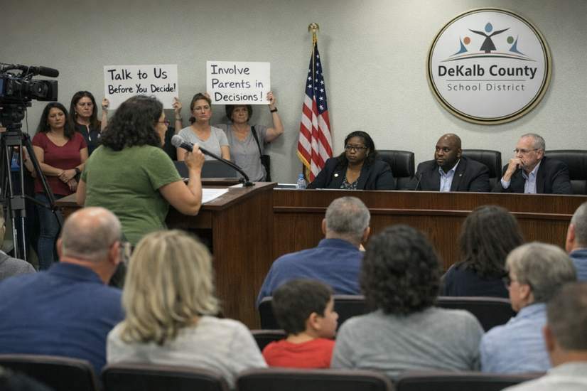 DeKalb parents want a bigger voice as schools face boundary tweaks and possible closures