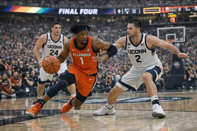 Final Four breakdown: Why Illinois has answers for UConn, Michigan holds edge vs. Arizona