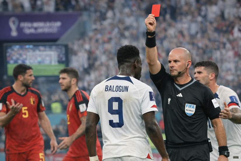 Folarin Balogun red card suspension: Can USMNT appeal or will striker miss World Cup round of 16 vs. Belgium?