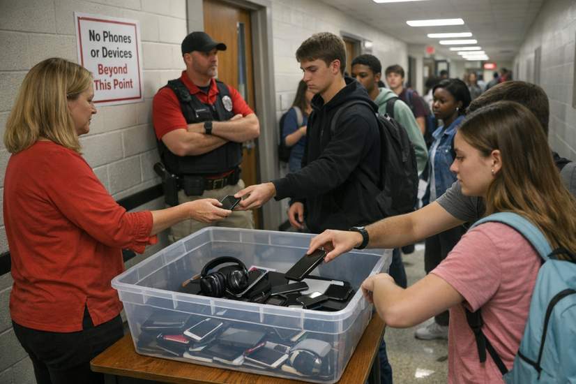 Georgia moves closer to banning phones in high schools