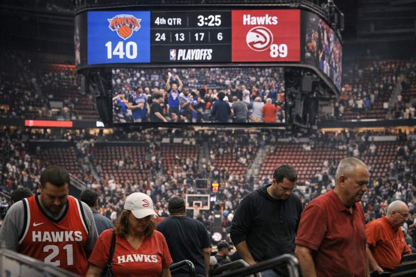 Hawks Routed in Historic Game 6 Blowout by Knicks