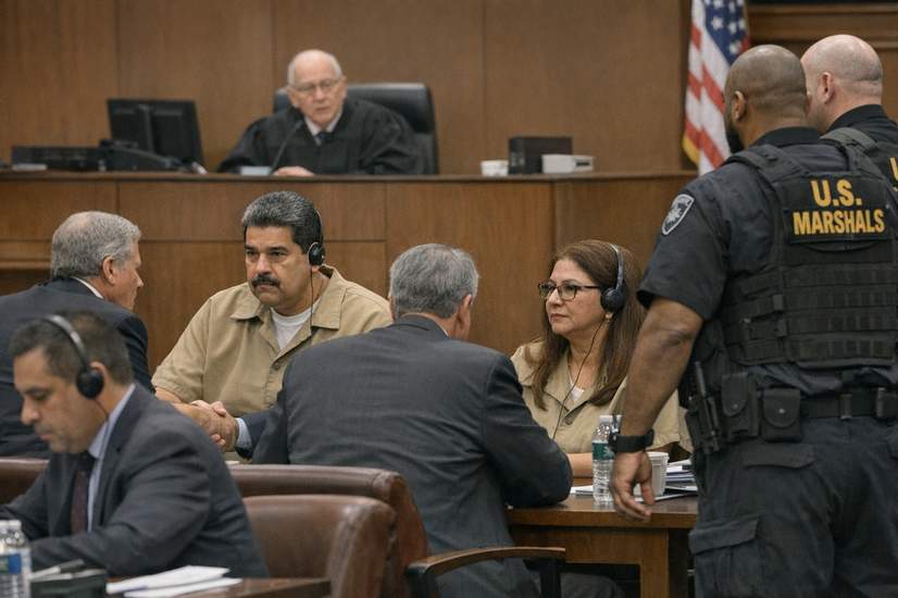 Judge rejects request to dismiss drug trafficking charges against Nicolás Maduro and his wife