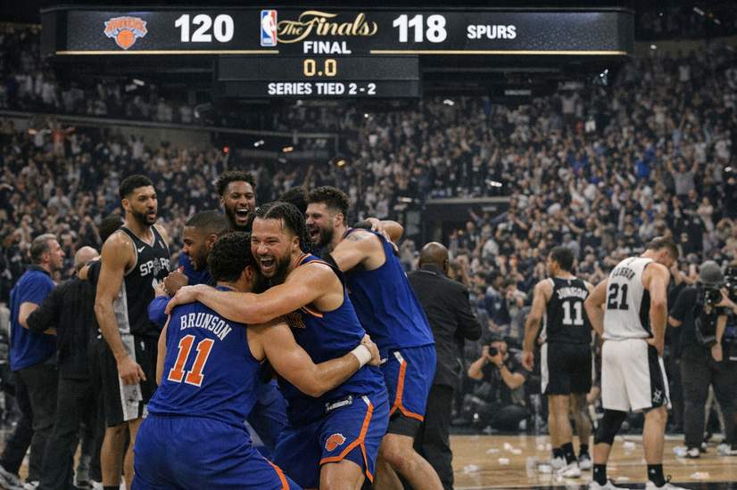 Knicks Stun Spurs — Biggest Comeback in NBA Finals History