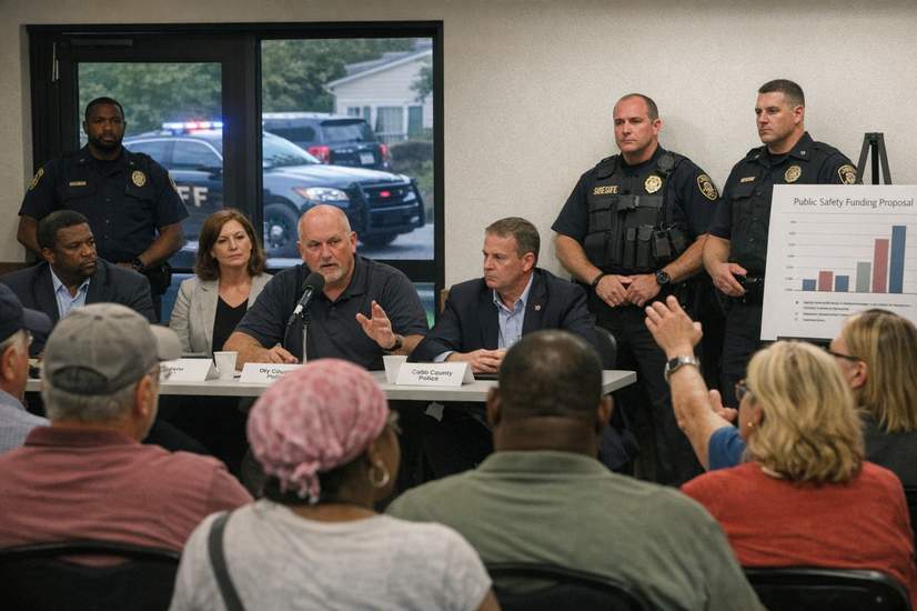 Mableton residents debate $21 million public safety plan, demanding transparency