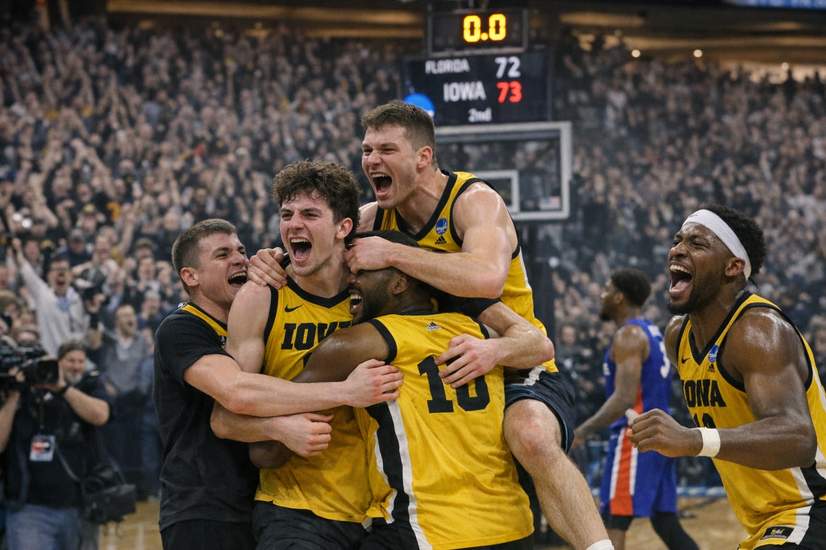 March Madness scores, winners and losers: Big Ten thrives as Iowa stuns Florida, ACC falters entering Sweet 16