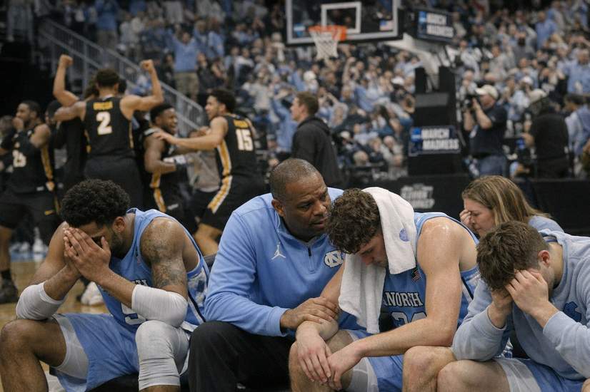 March Madness Mayhem: UNC Implodes, Wisconsin Trips, Nebraska Finally Gets a Win