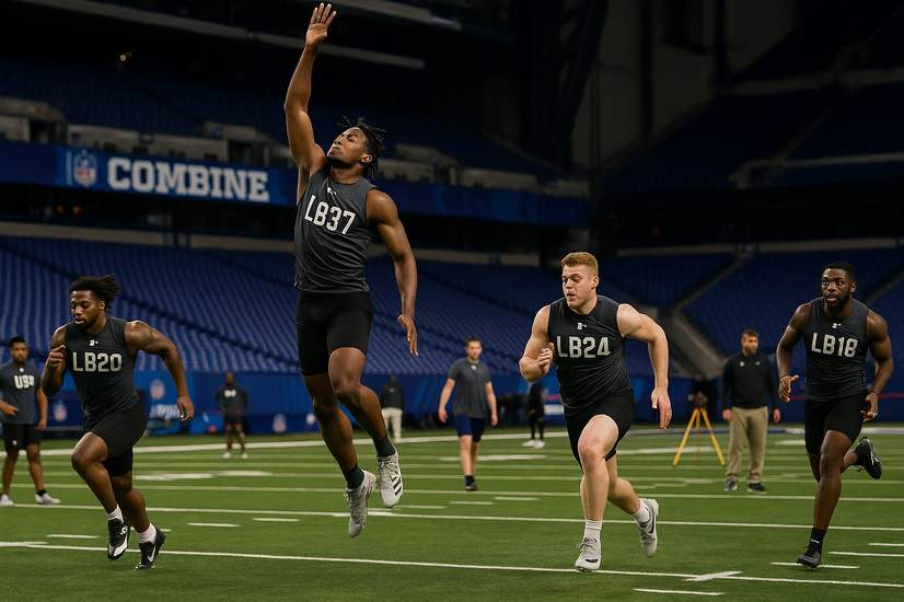 NFL combine 2026: Grades for top LB prospects, plus other standouts from on-field workouts