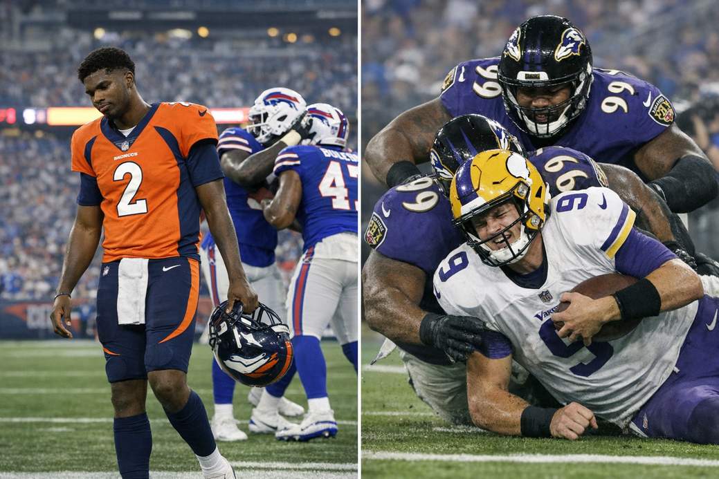 NFL Preseason: Shedeur Solid vs. Bills (Except That Pick) — Ravens Give McCarthy a Rough Night