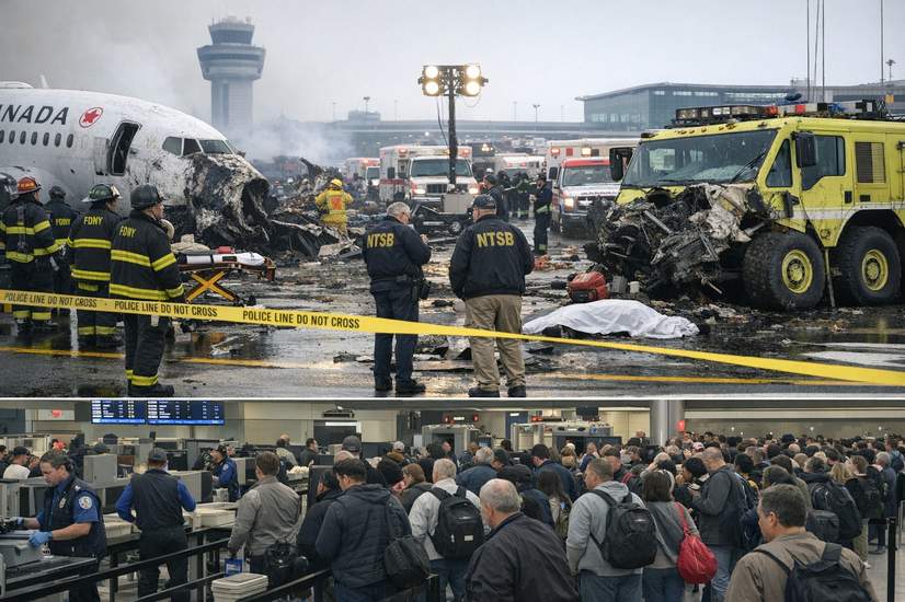 NYC Airport Mayhem: LaGuardia Closed and TSA Lines Snarl Travel