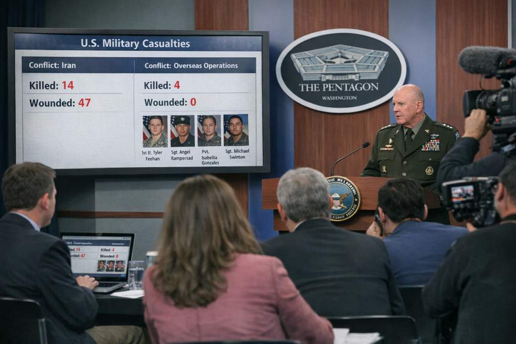 Pentagon’s Casualty Database Gets Weird: 4 Service Members Shifted to 'Overseas Operations'
