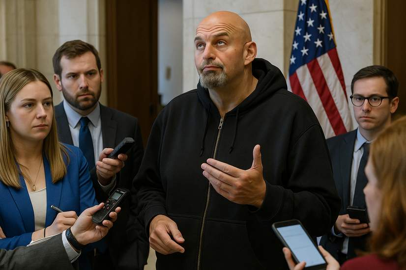 Fetterman Fires Back: Mail‑In Voting Isn’t the Bogeyman