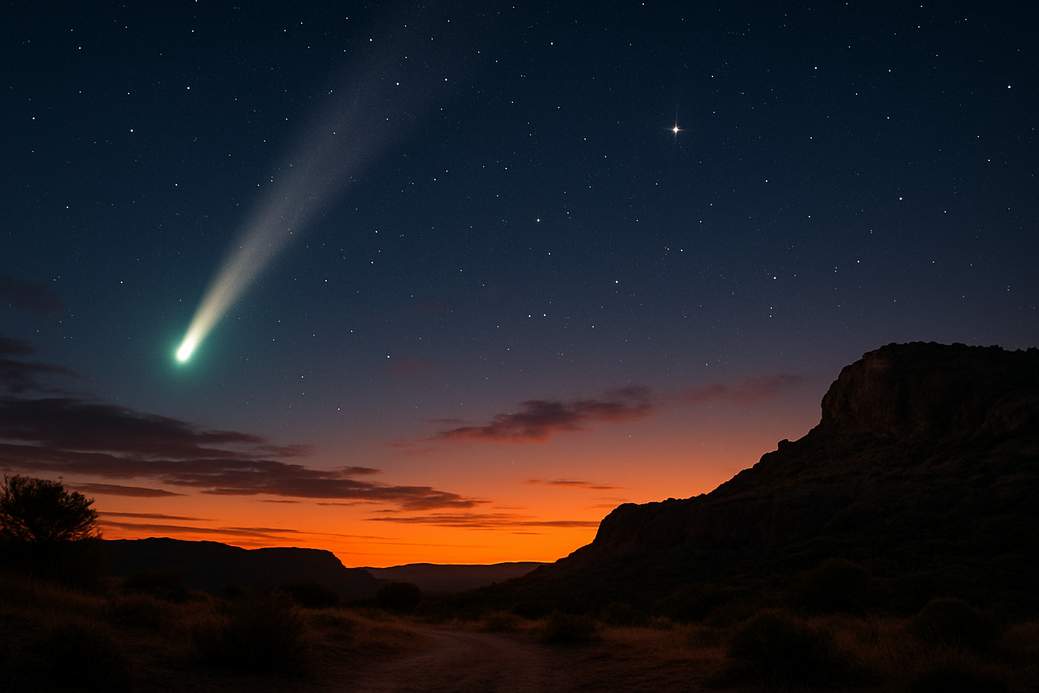 Three Spooky Green Comets (and Other October Sky Fun)