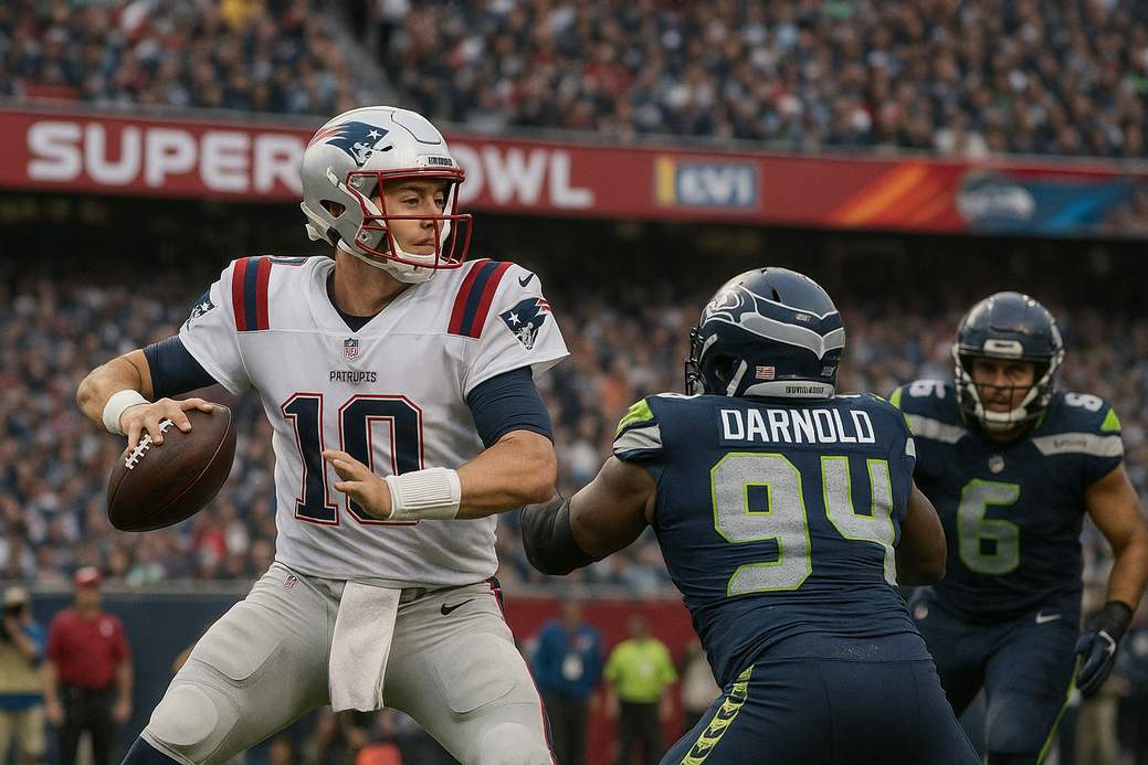Super Bowl 2026 lookahead: Can the Patriots protect Drake Maye well enough to beat Sam Darnold and Seattle?