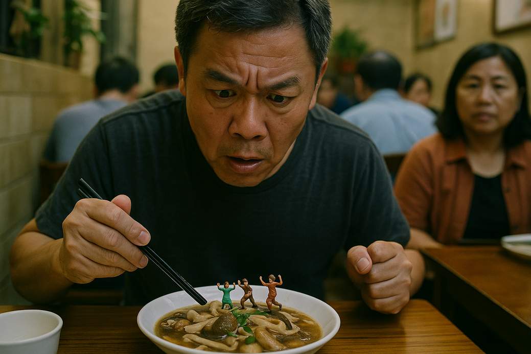 The Tiny-People Mushroom: When Dinner Comes With Miniature Roommates