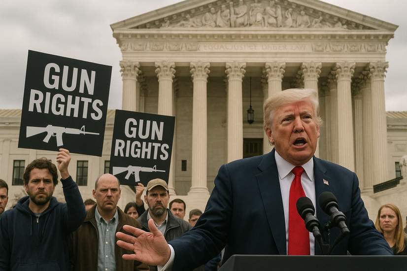Trump vs. The Second Amendment: Promises, Pit Stops, and Legal Plot Twists