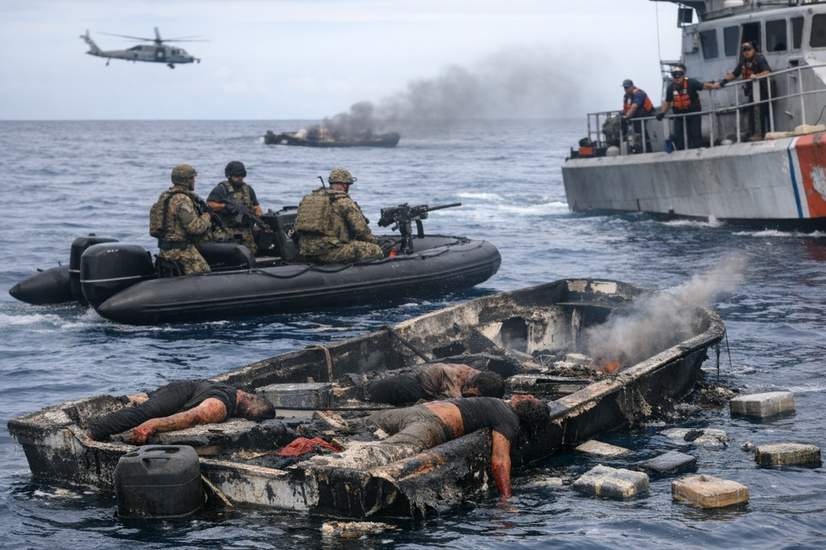 Three killed in latest U.S. strike on alleged drug boat in eastern Pacific, Pentagon says